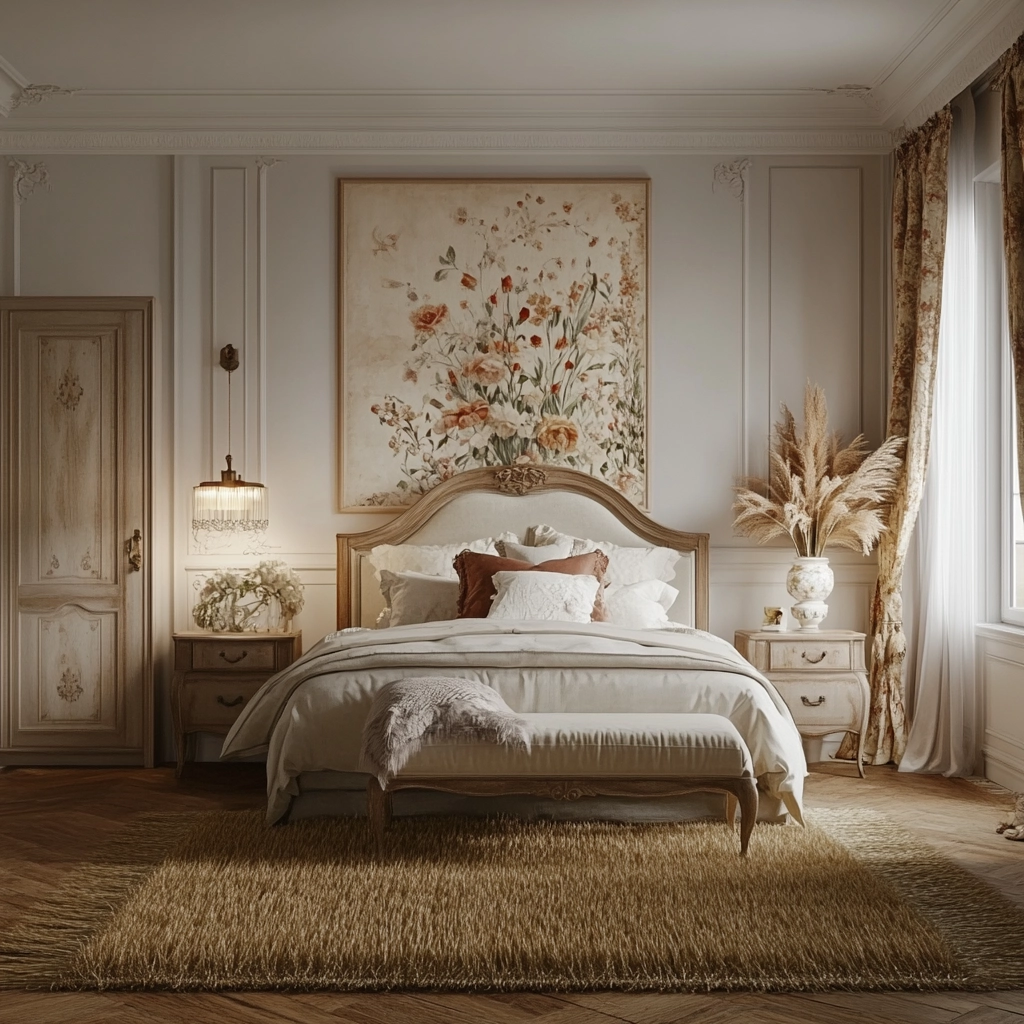 grass rug bedroom aesthetic 70