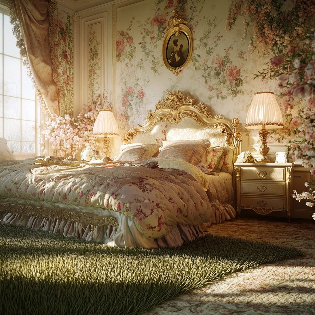 grass rug bedroom aesthetic 72