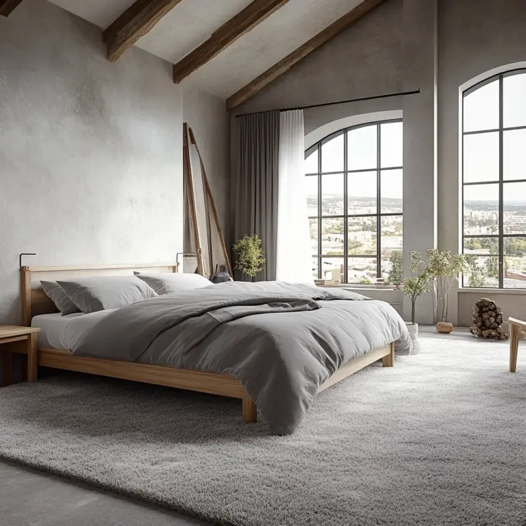 gray carpet bedroom ideas 1