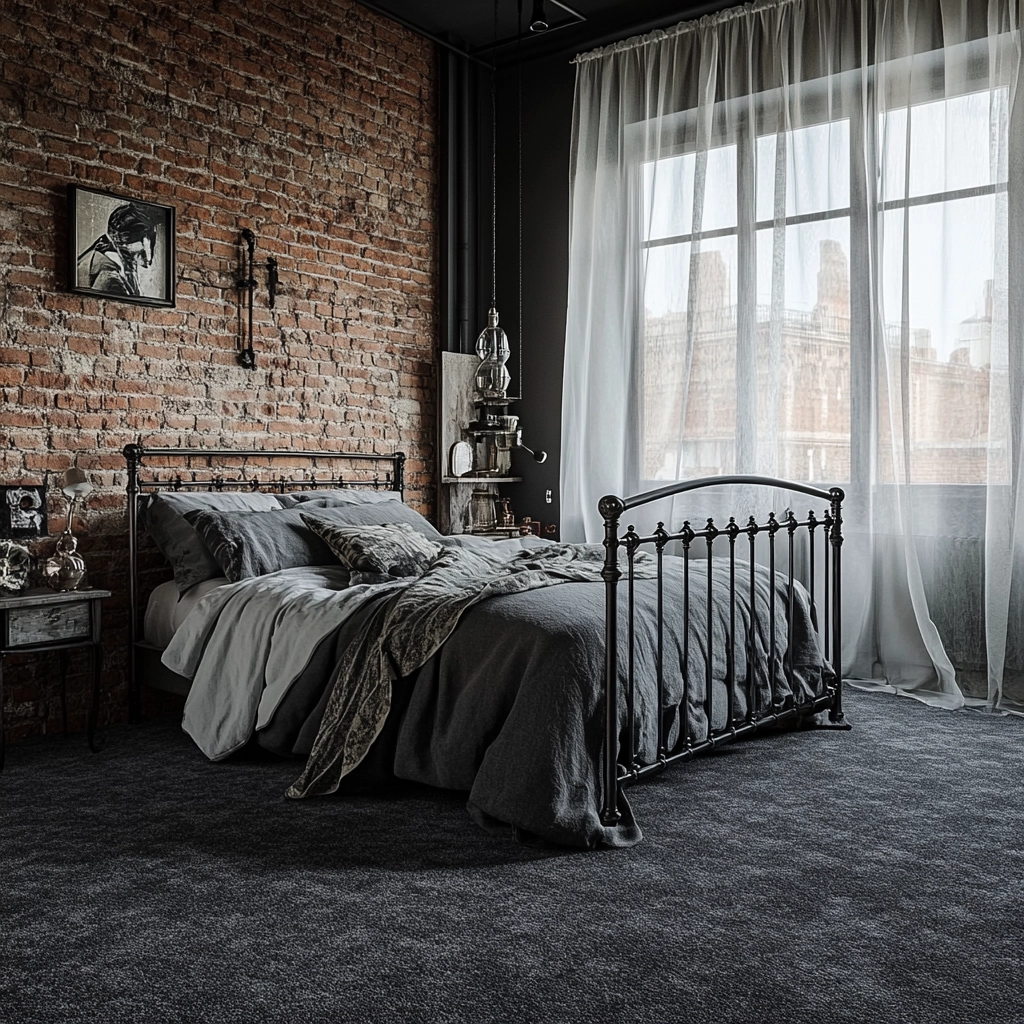 gray carpet bedroom ideas 11