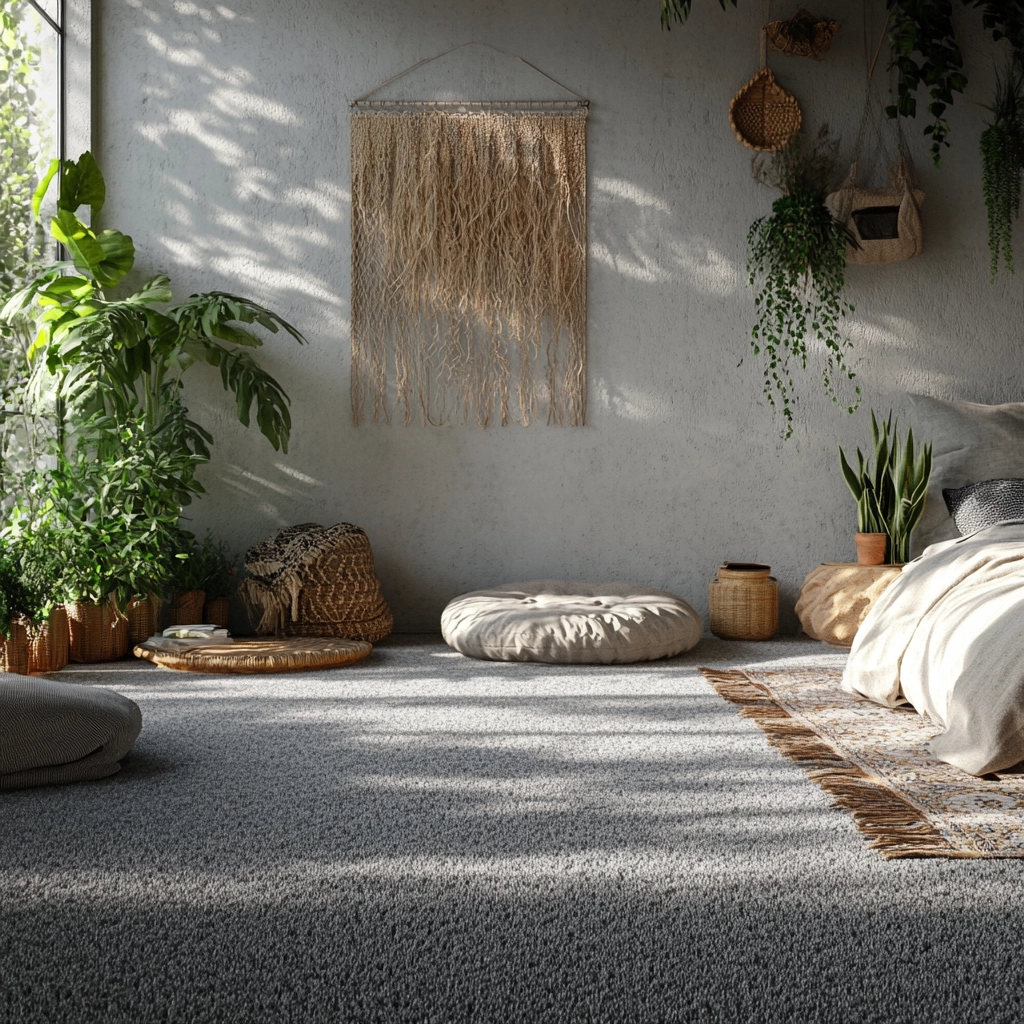 gray carpet bedroom ideas 16