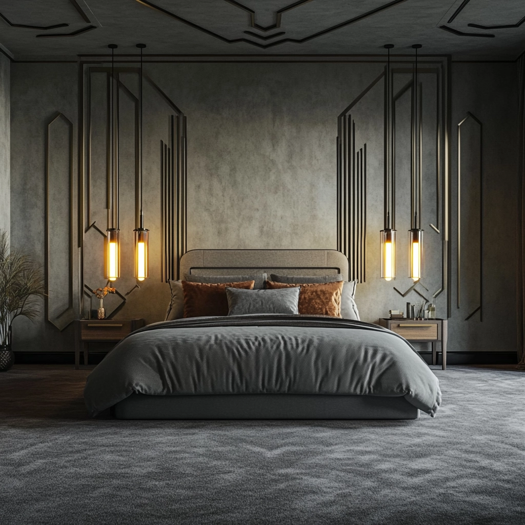 gray carpet bedroom ideas 44