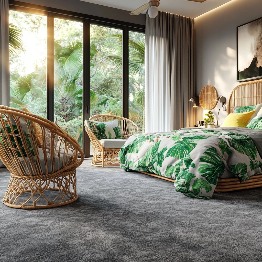 gray carpet bedroom ideas 46
