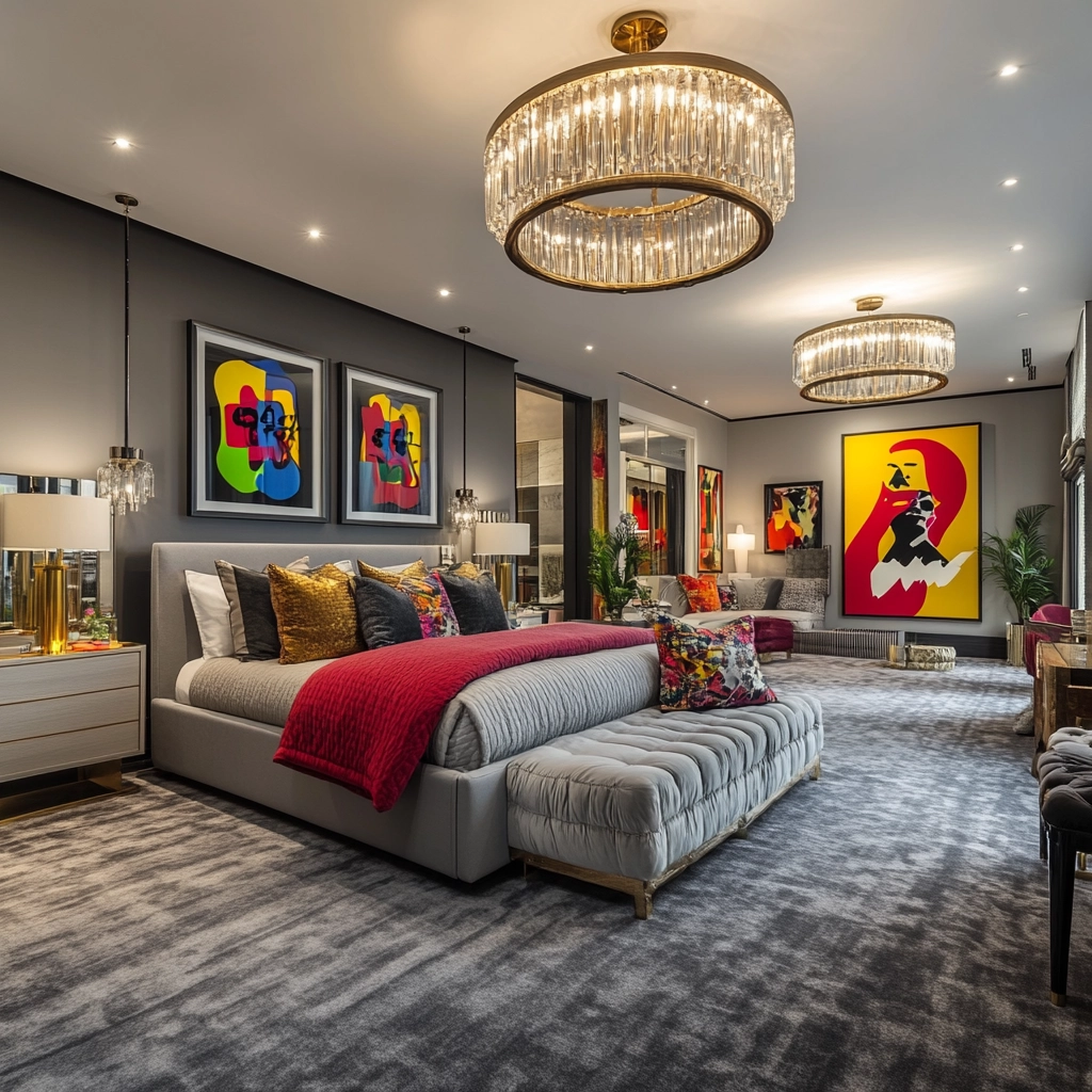 gray carpet bedroom ideas 53