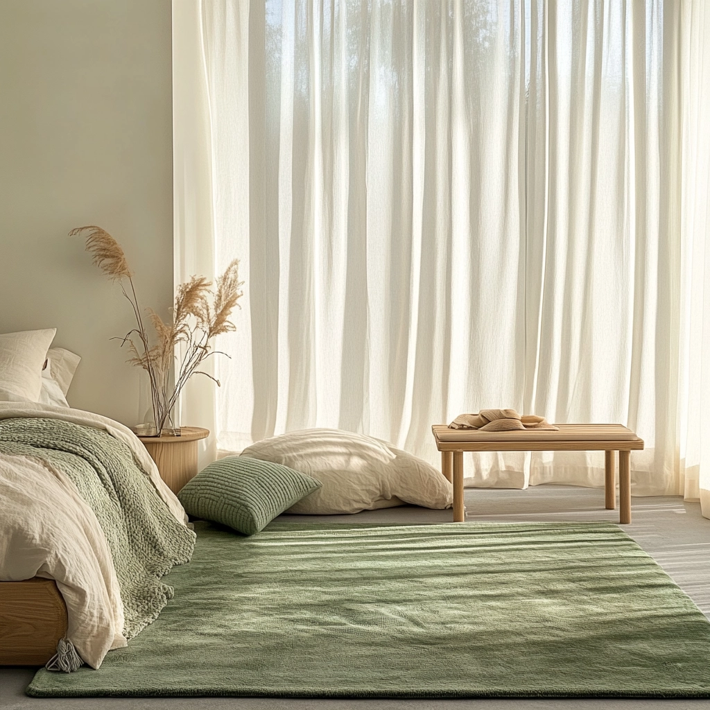 green bedroom rug 1