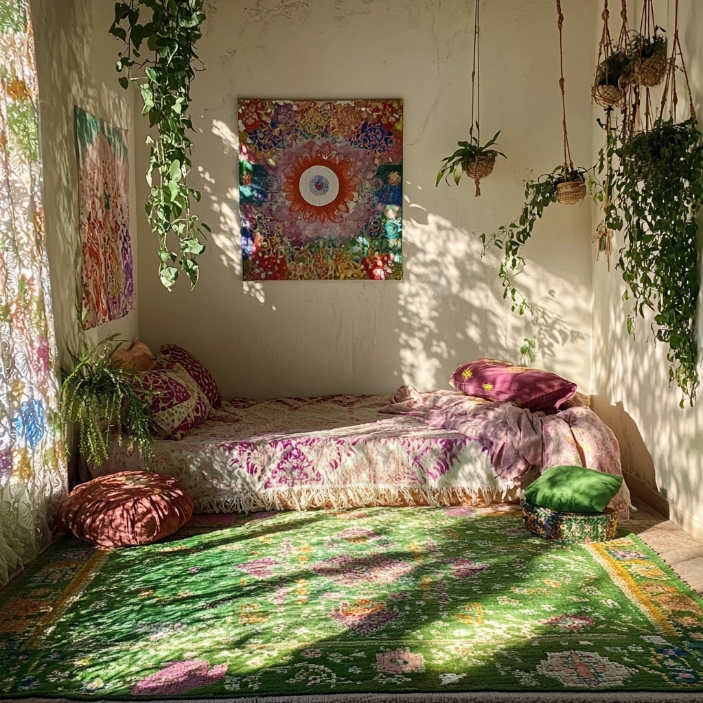 green bedroom rug 11