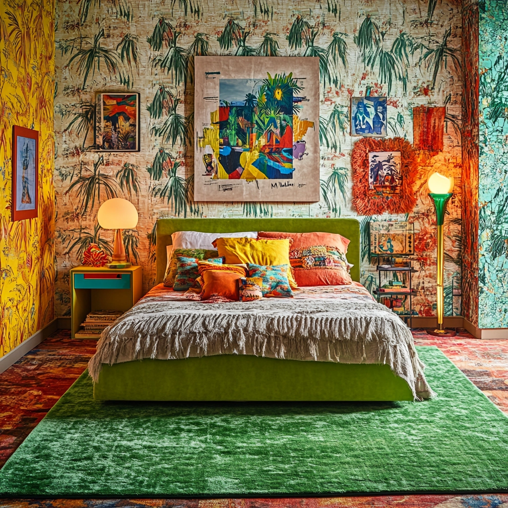 green bedroom rug 29