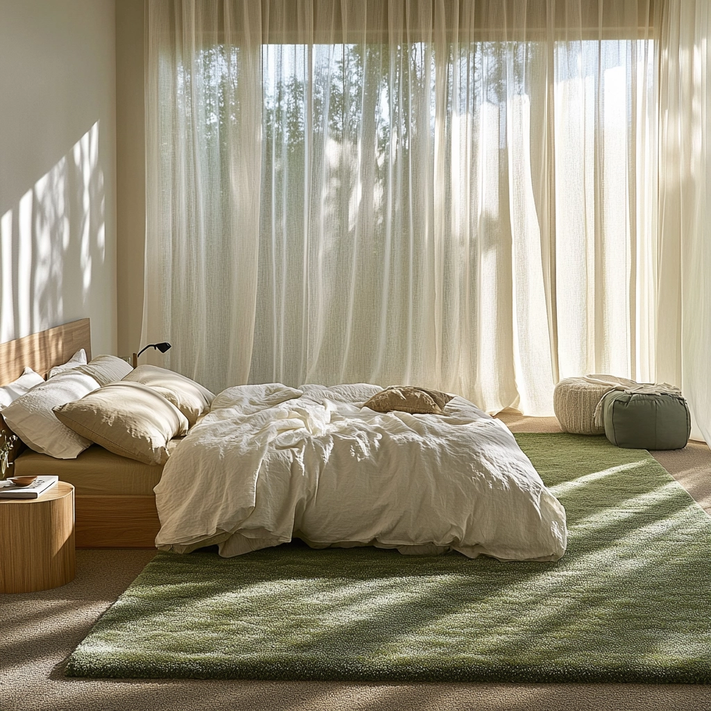 green bedroom rug 3