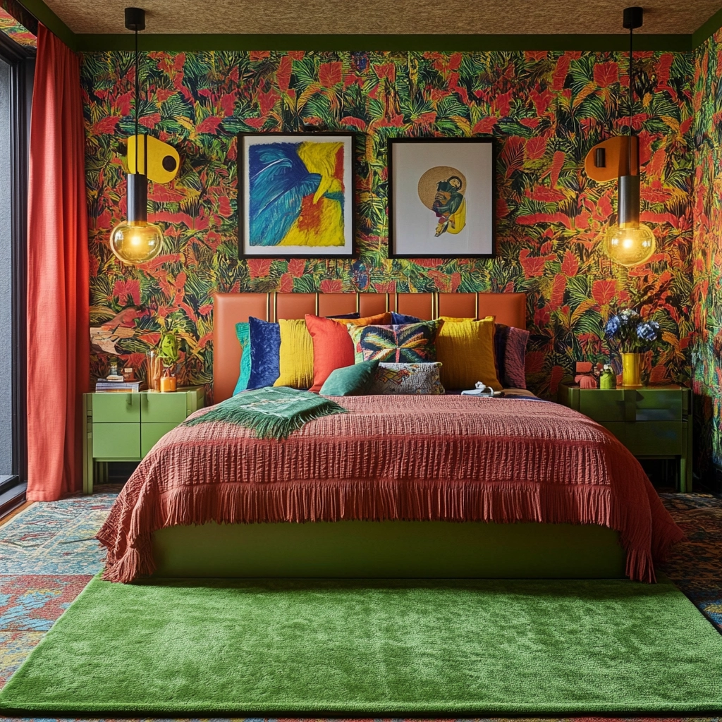 green bedroom rug 31