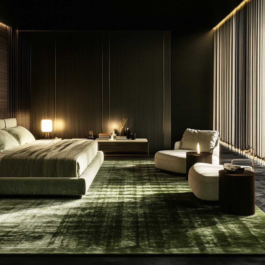 green bedroom rug 34
