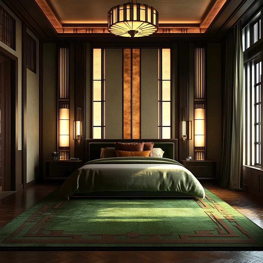 green bedroom rug 41