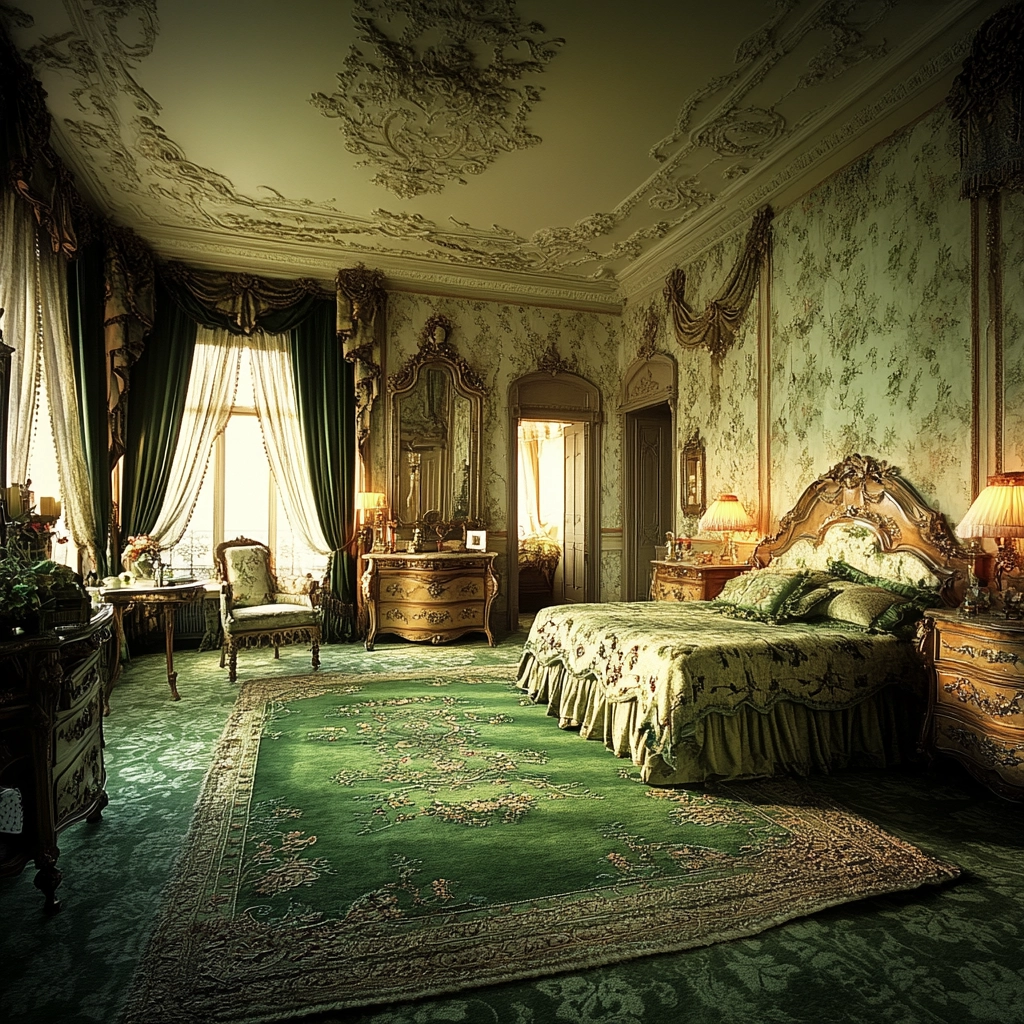 green bedroom rug 45