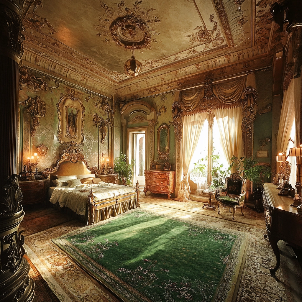 green bedroom rug 47