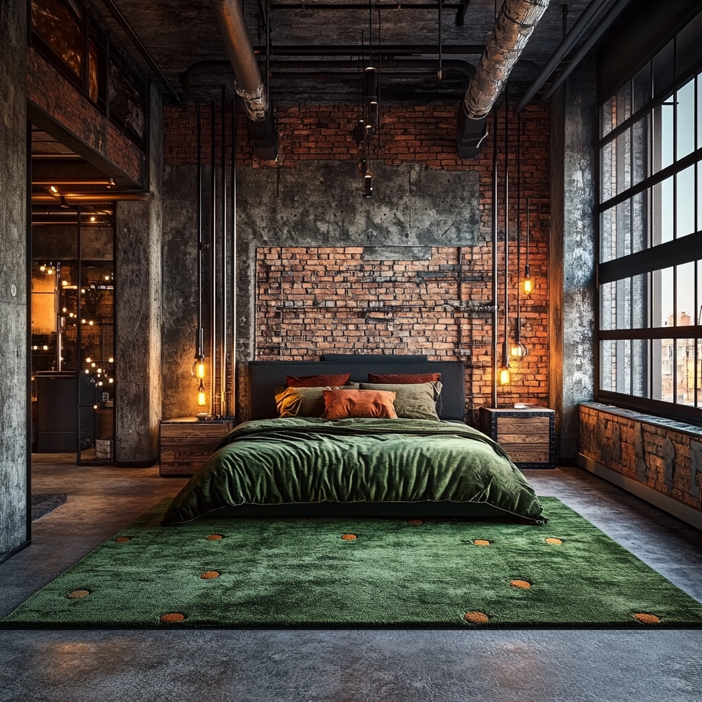 green bedroom rug 49