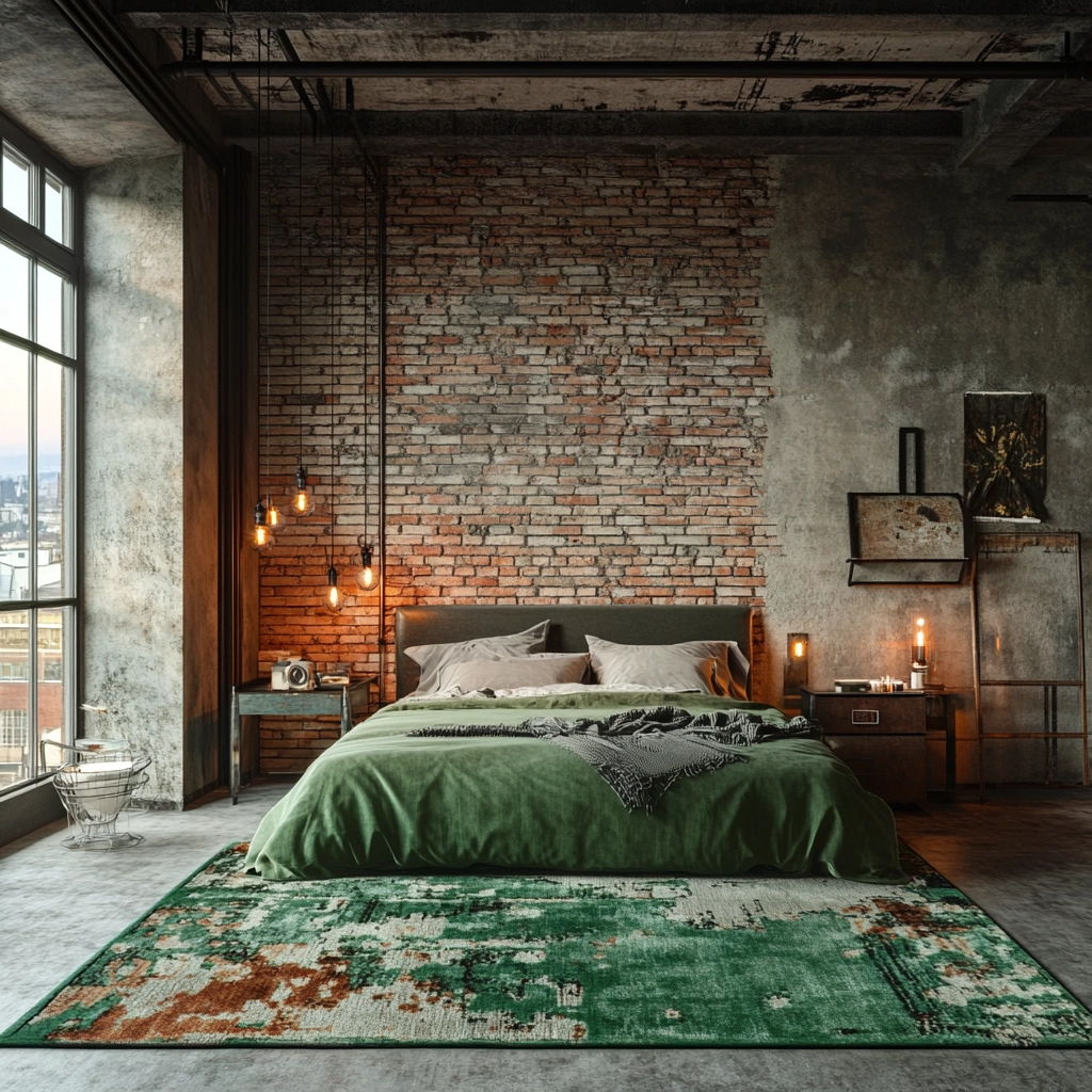 green bedroom rug 51