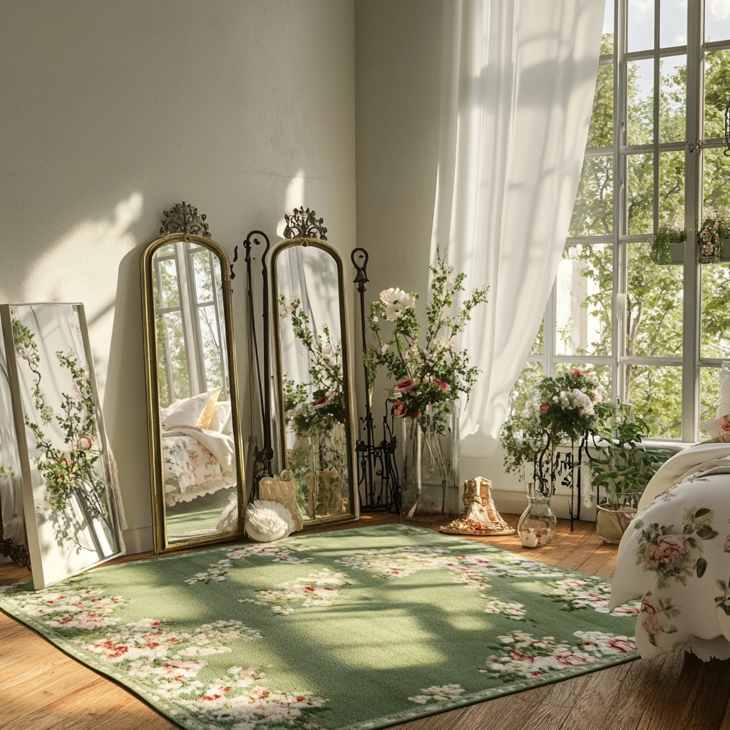 green bedroom rug 56