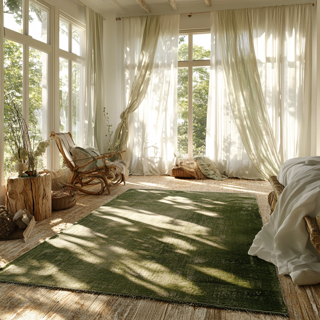 green bedroom rug 58