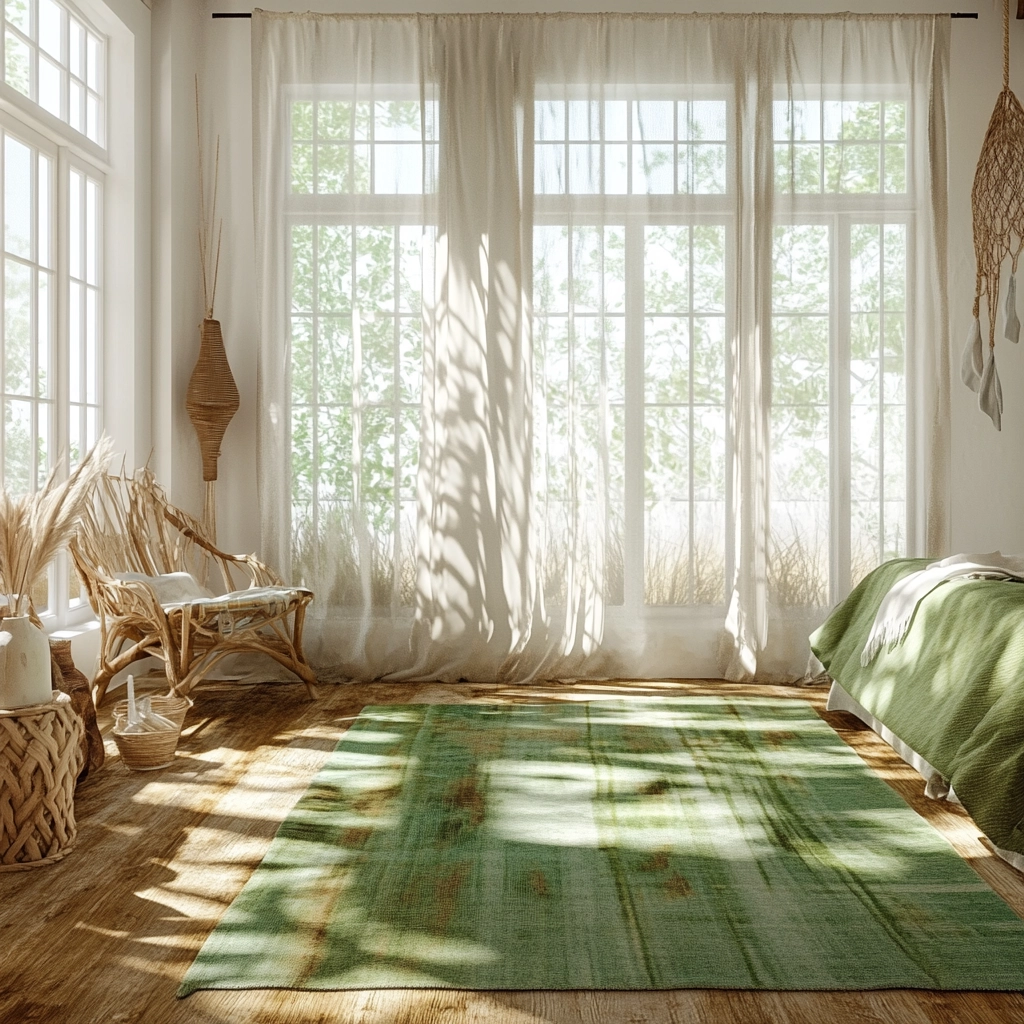 green bedroom rug 59