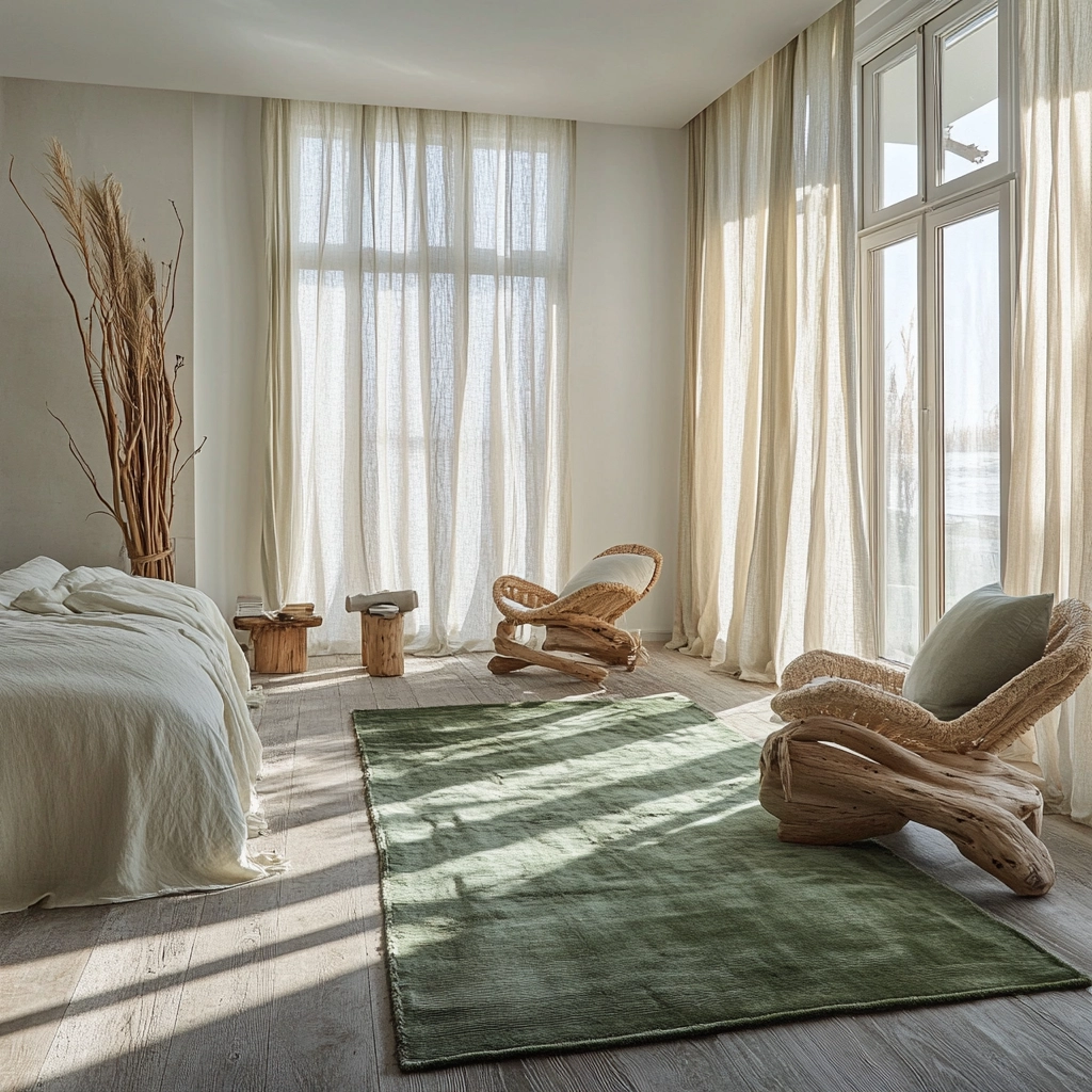 green bedroom rug 60