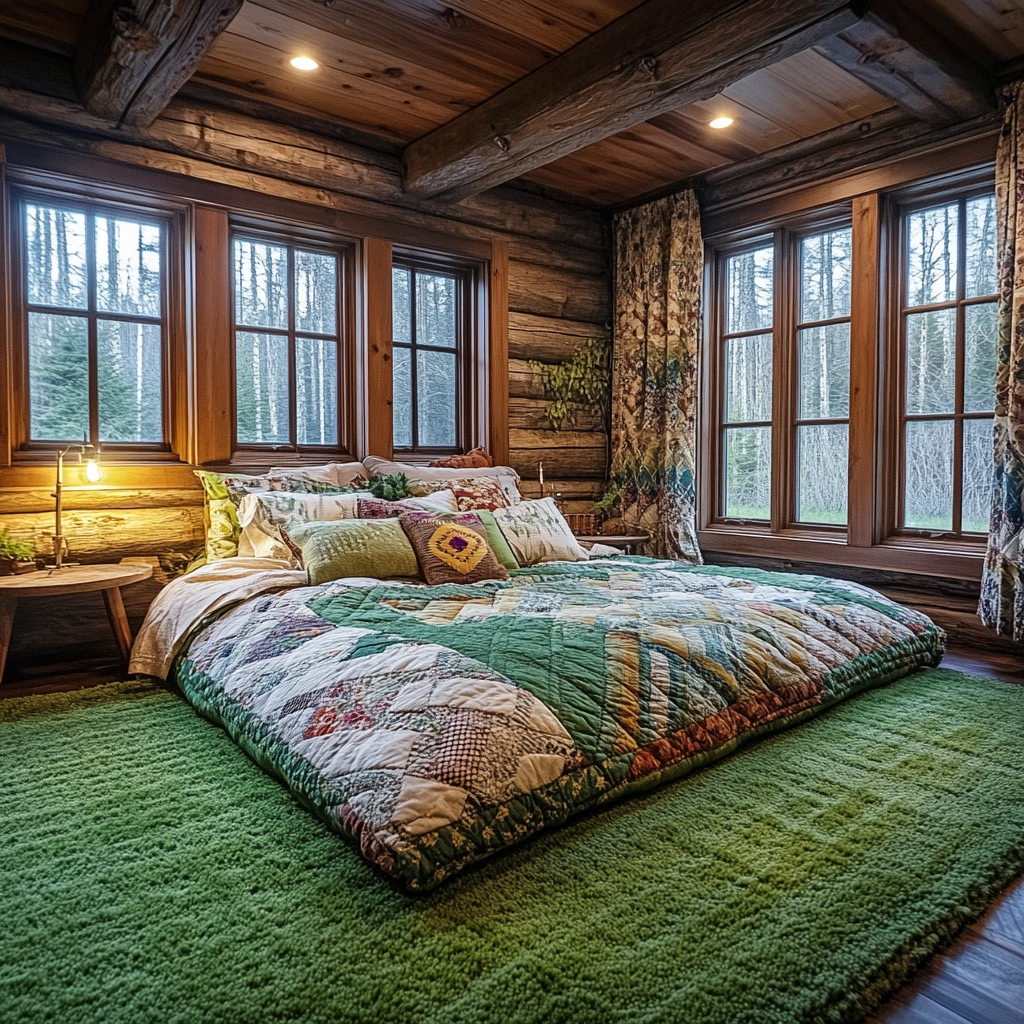 green bedroom rug 61