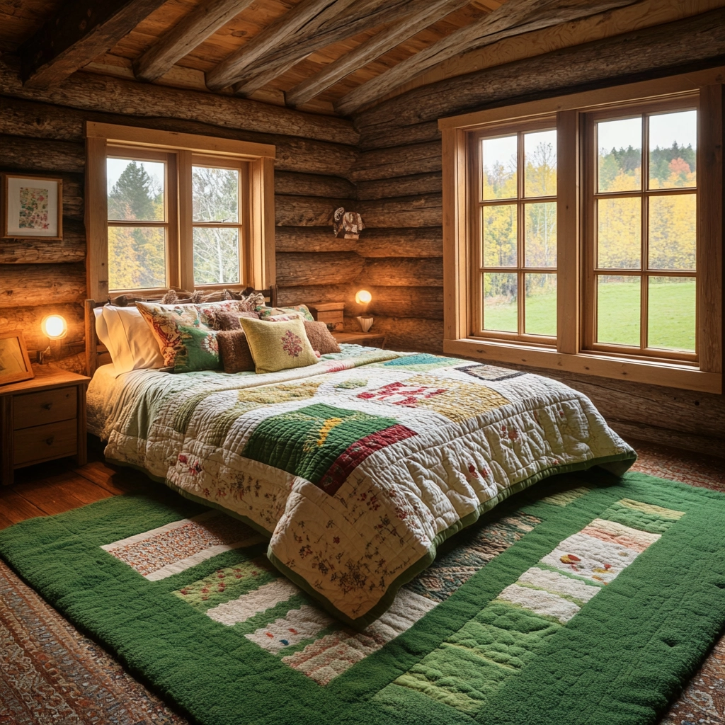 green bedroom rug 62