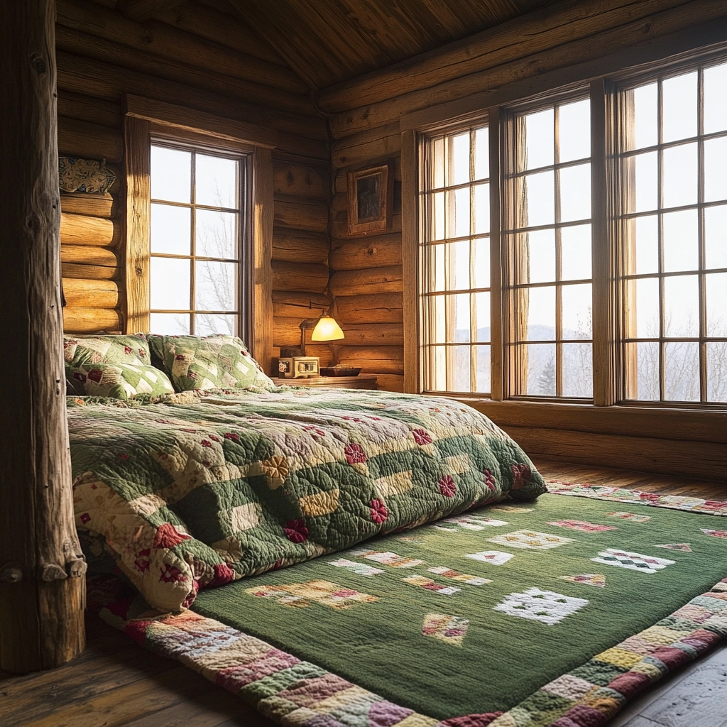 green bedroom rug 64