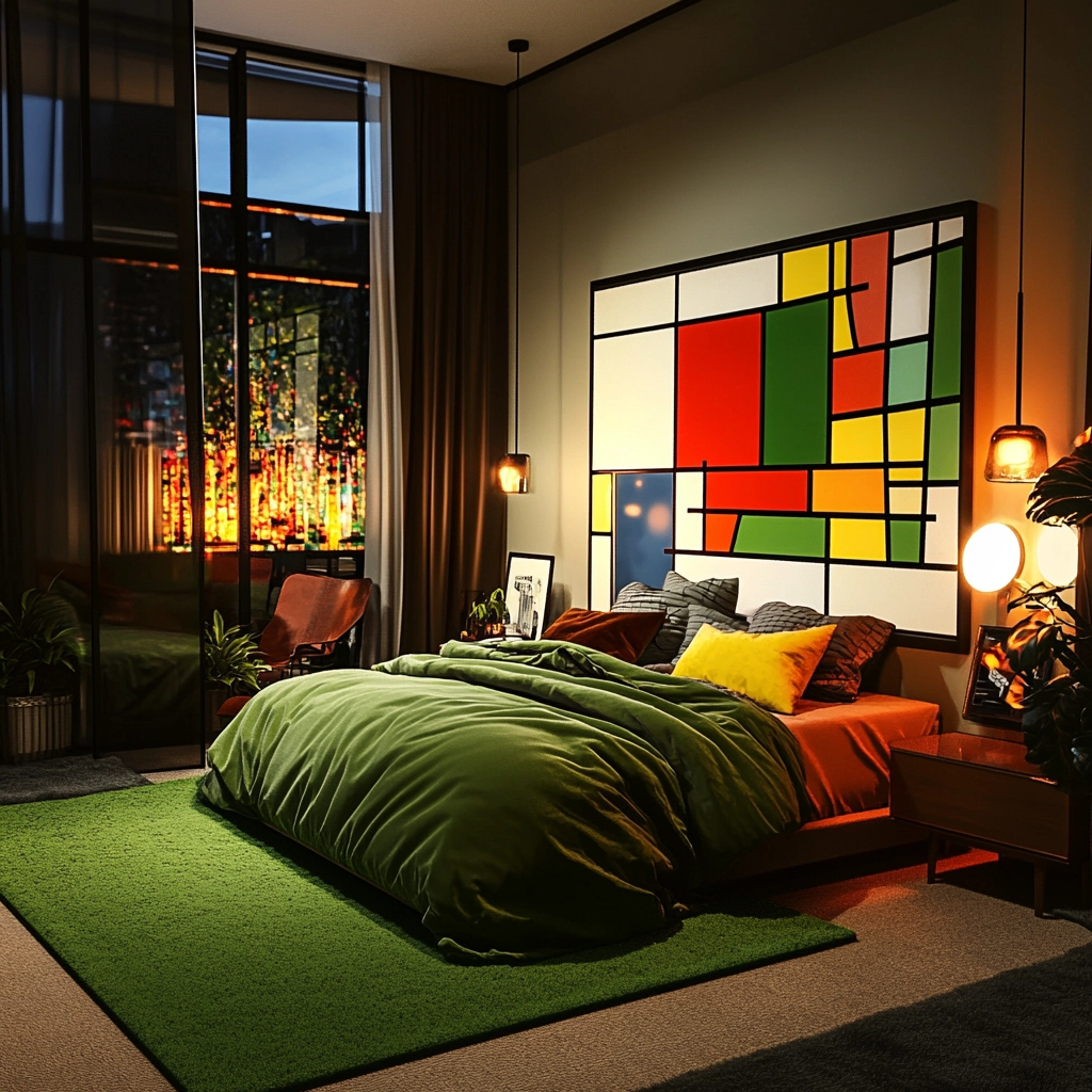 green bedroom rug 78