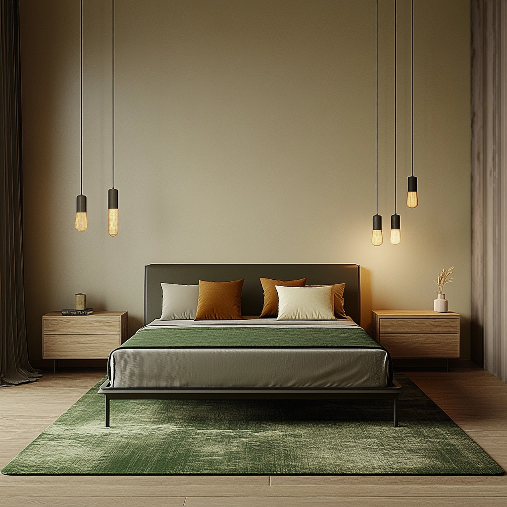 green bedroom rug 8