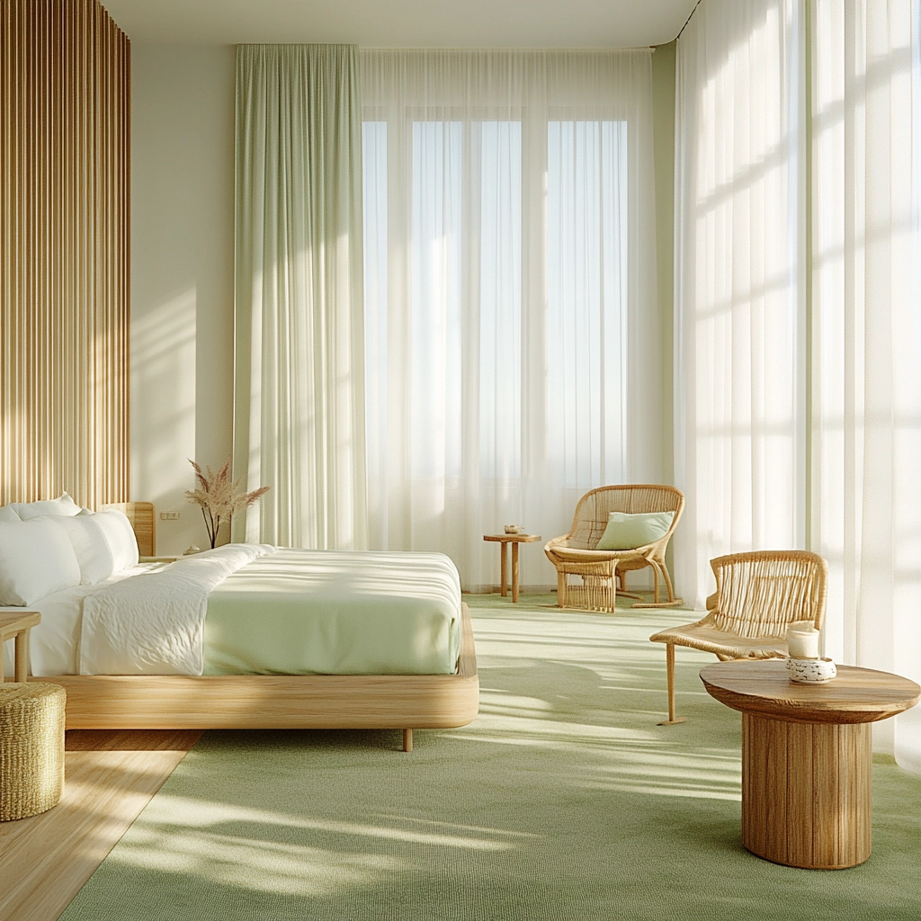 green carpet bedroom 71