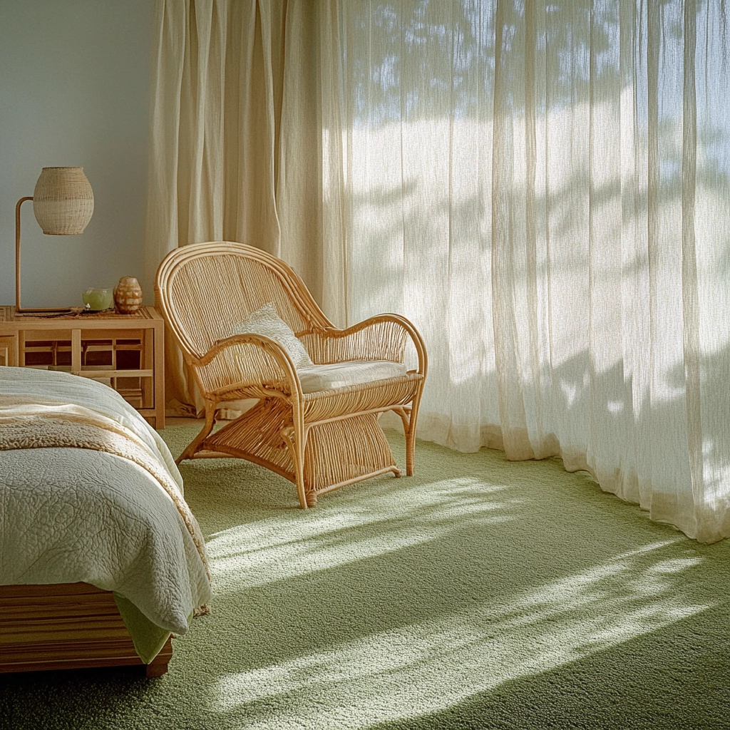 green carpet bedroom 72