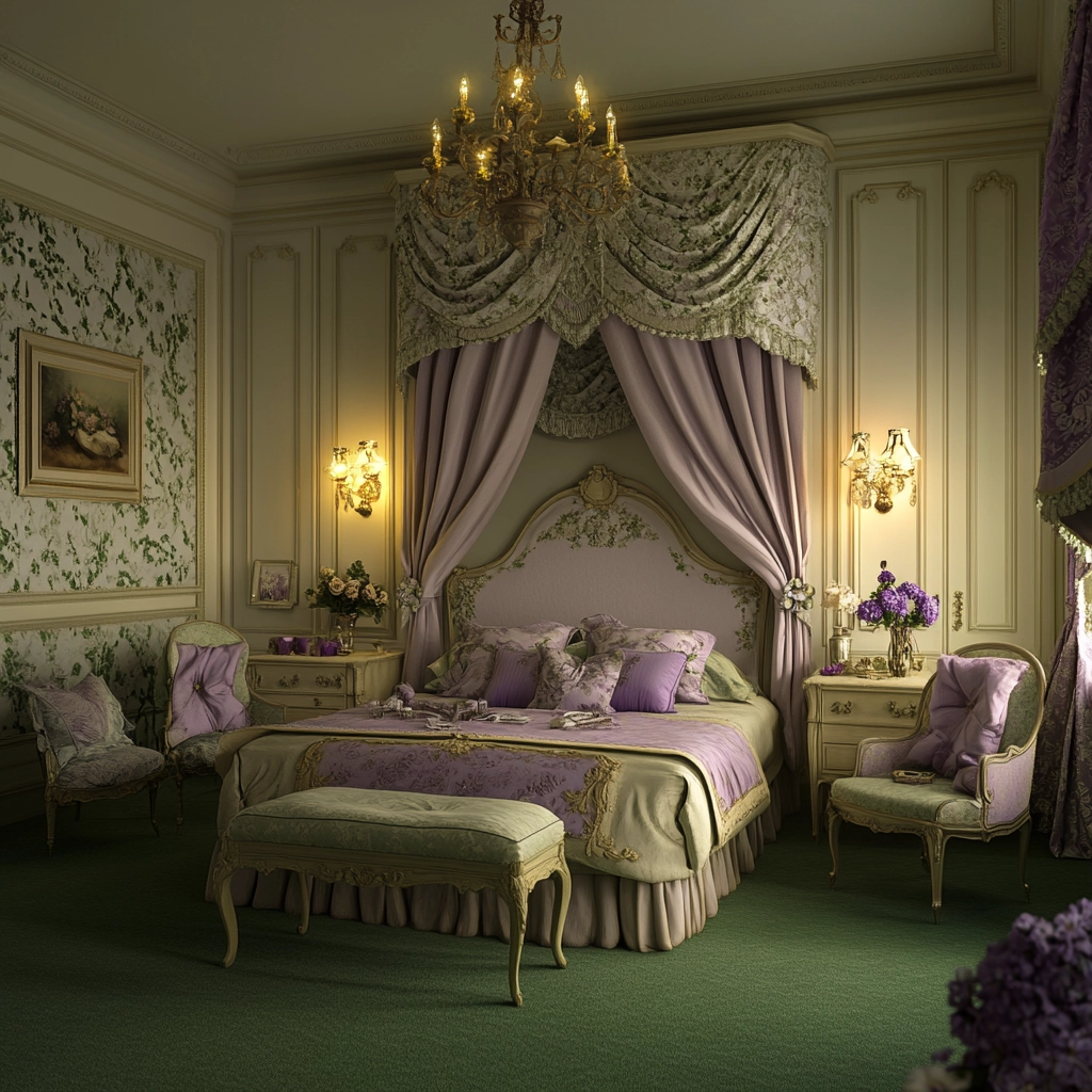 green carpet bedroom 73