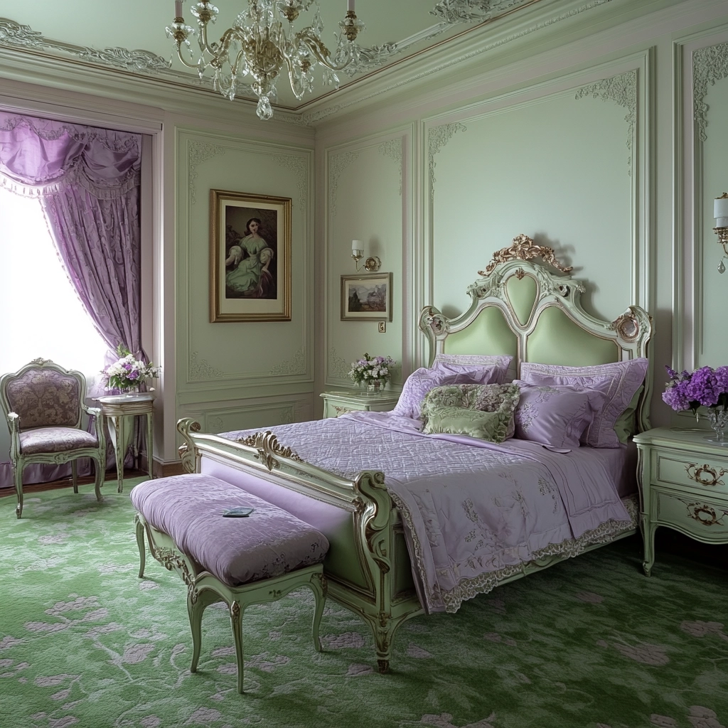 green carpet bedroom 76