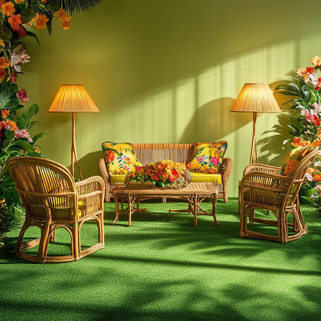 green carpet living room 23