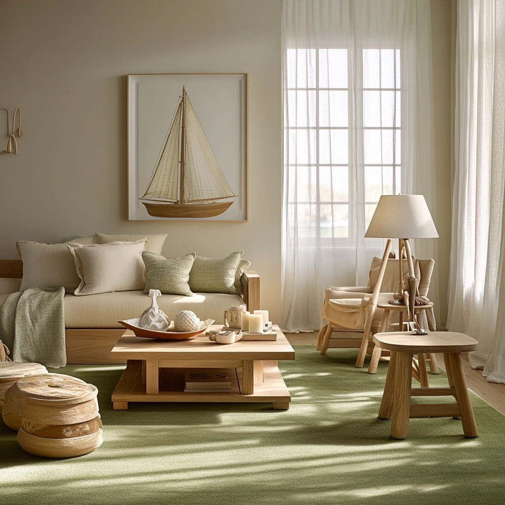 green carpet living room 34