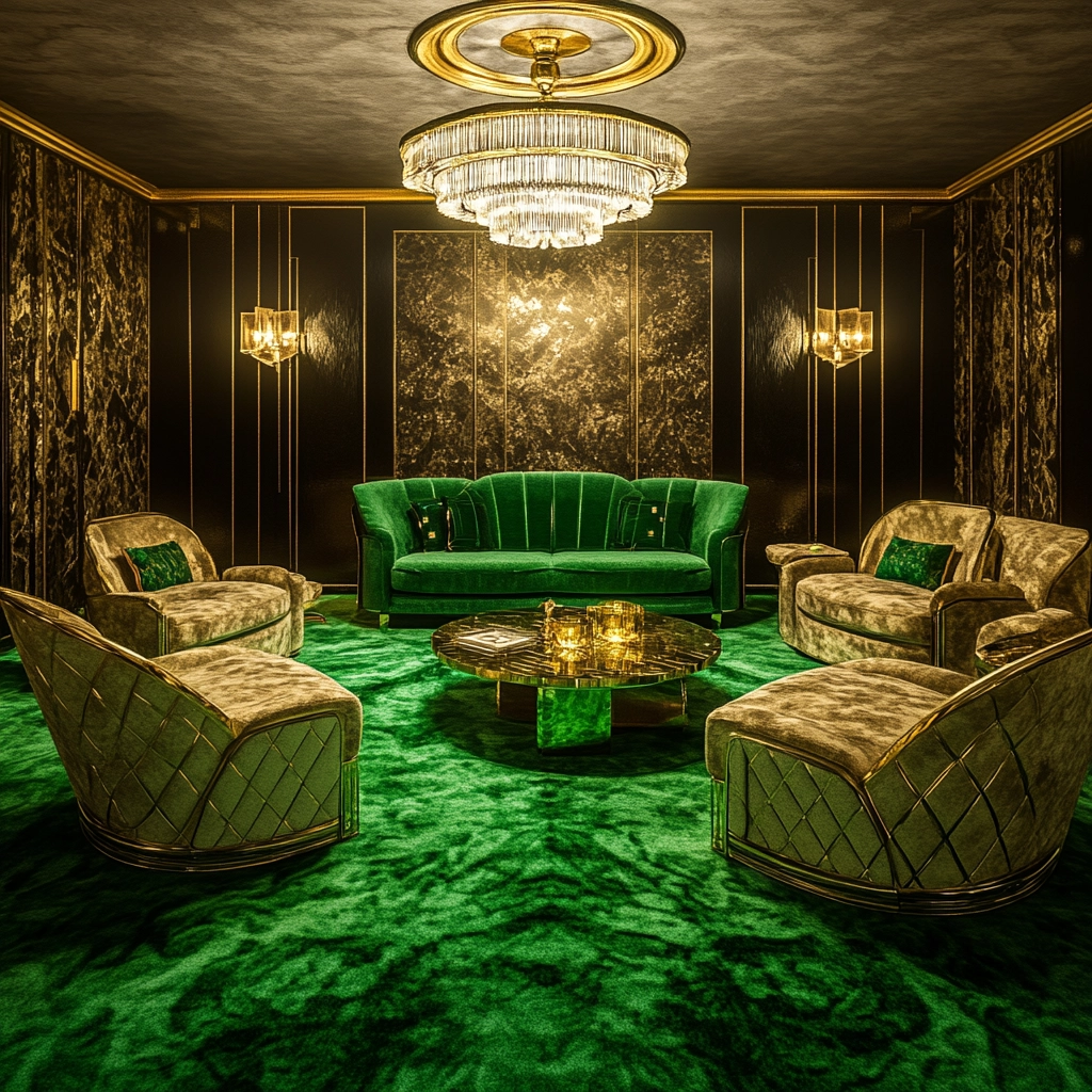 green carpet living room 49