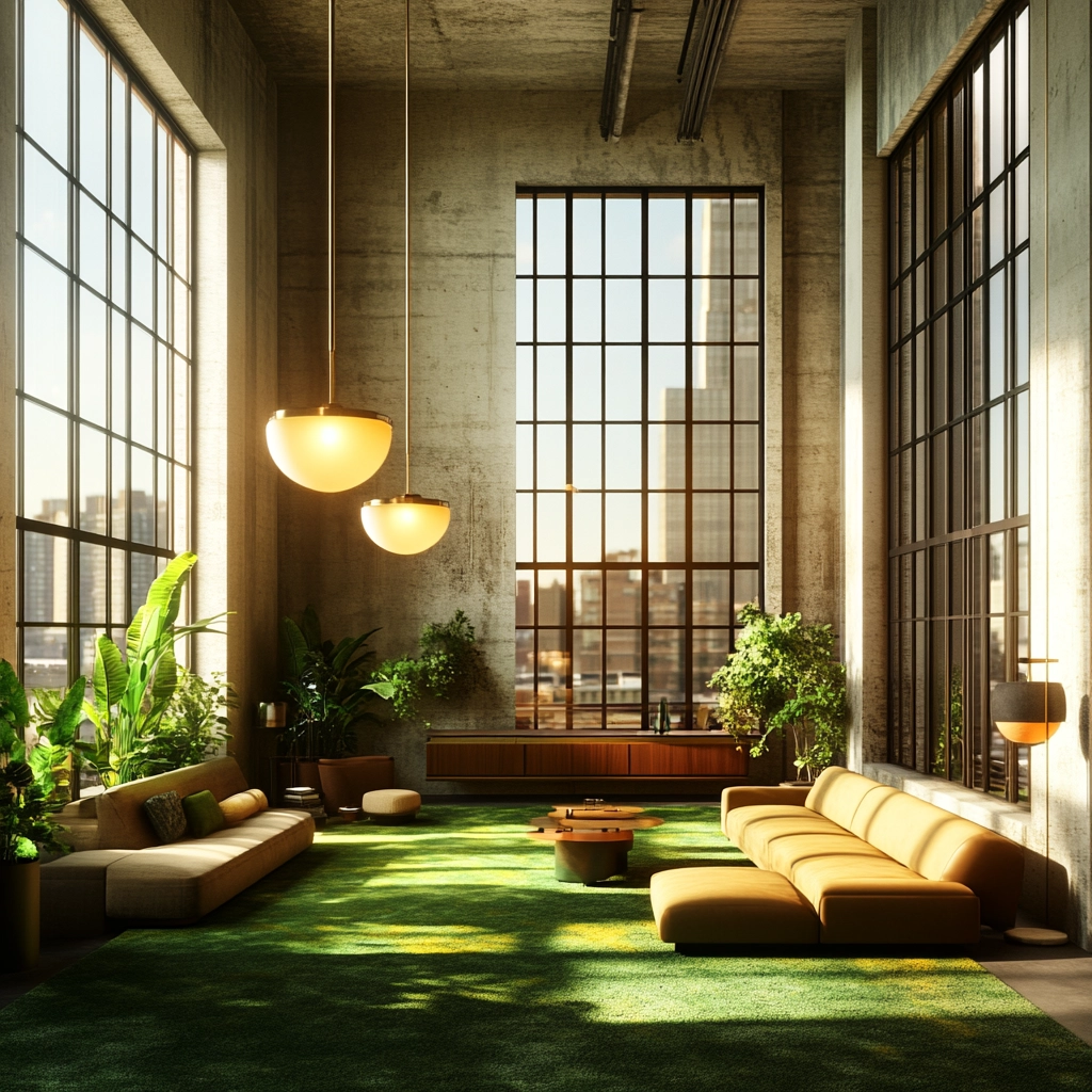 green carpet living room 5