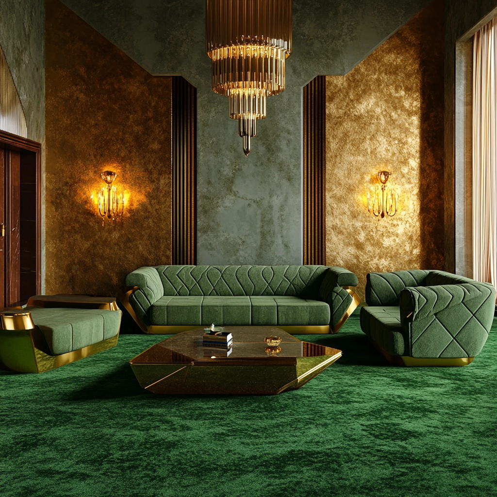 green carpet living room 50