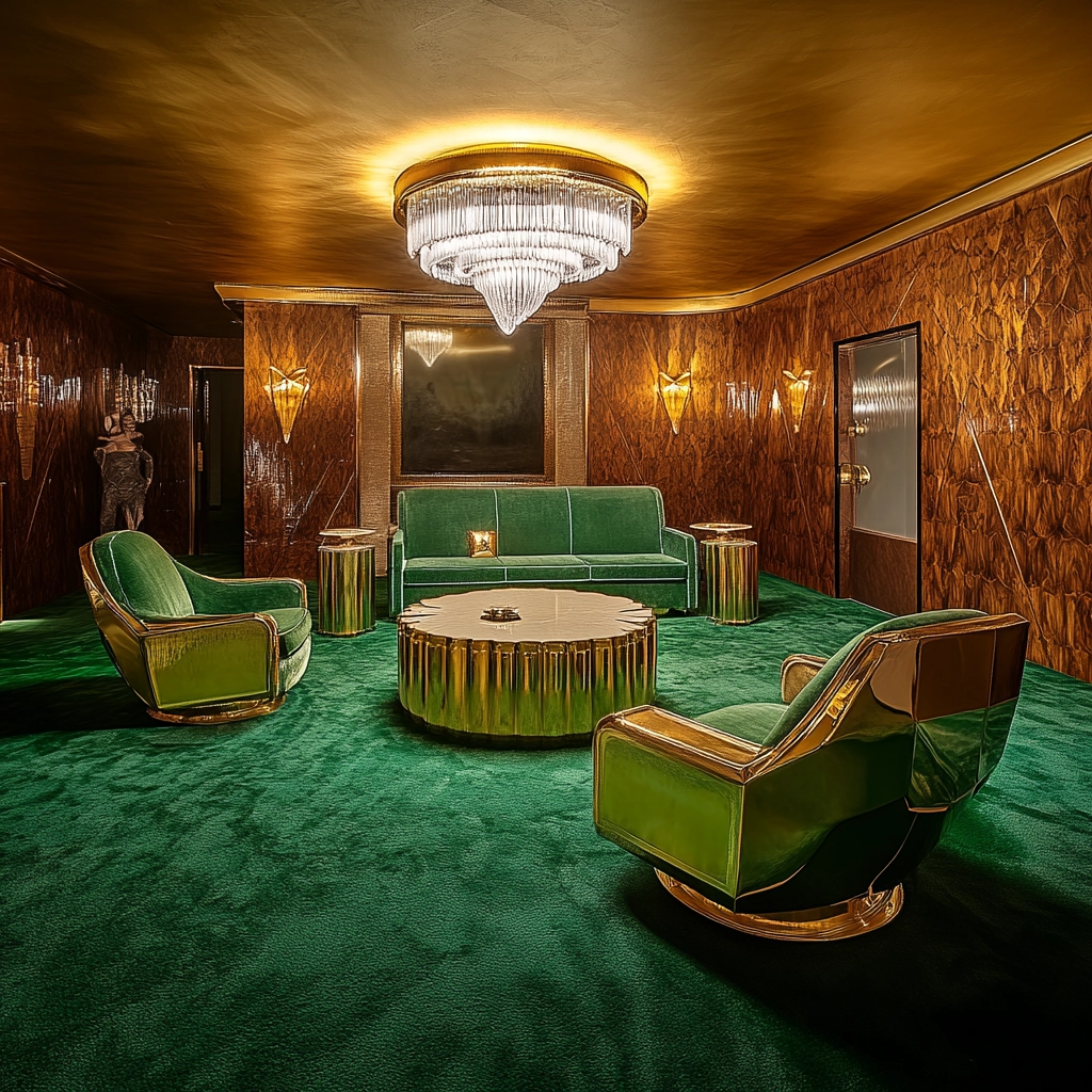 green carpet living room 52