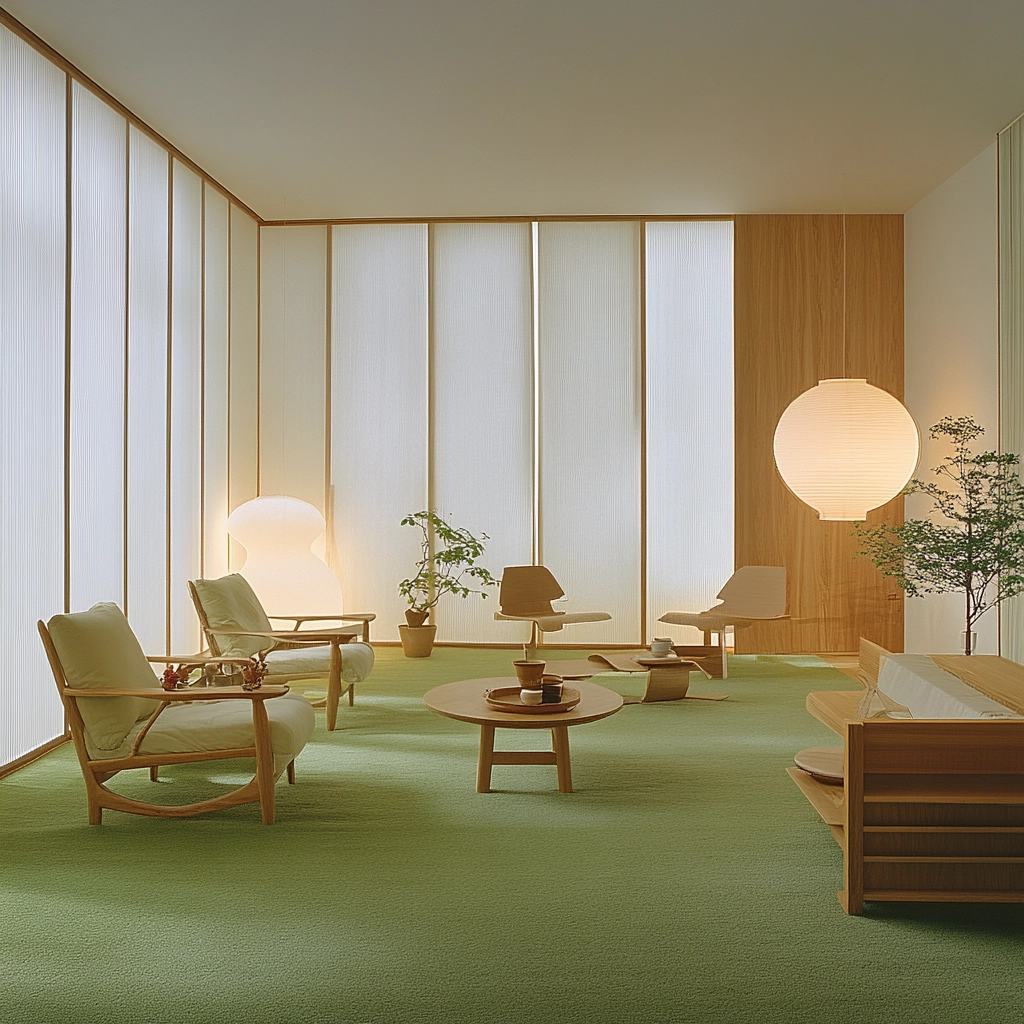 green carpet living room 76