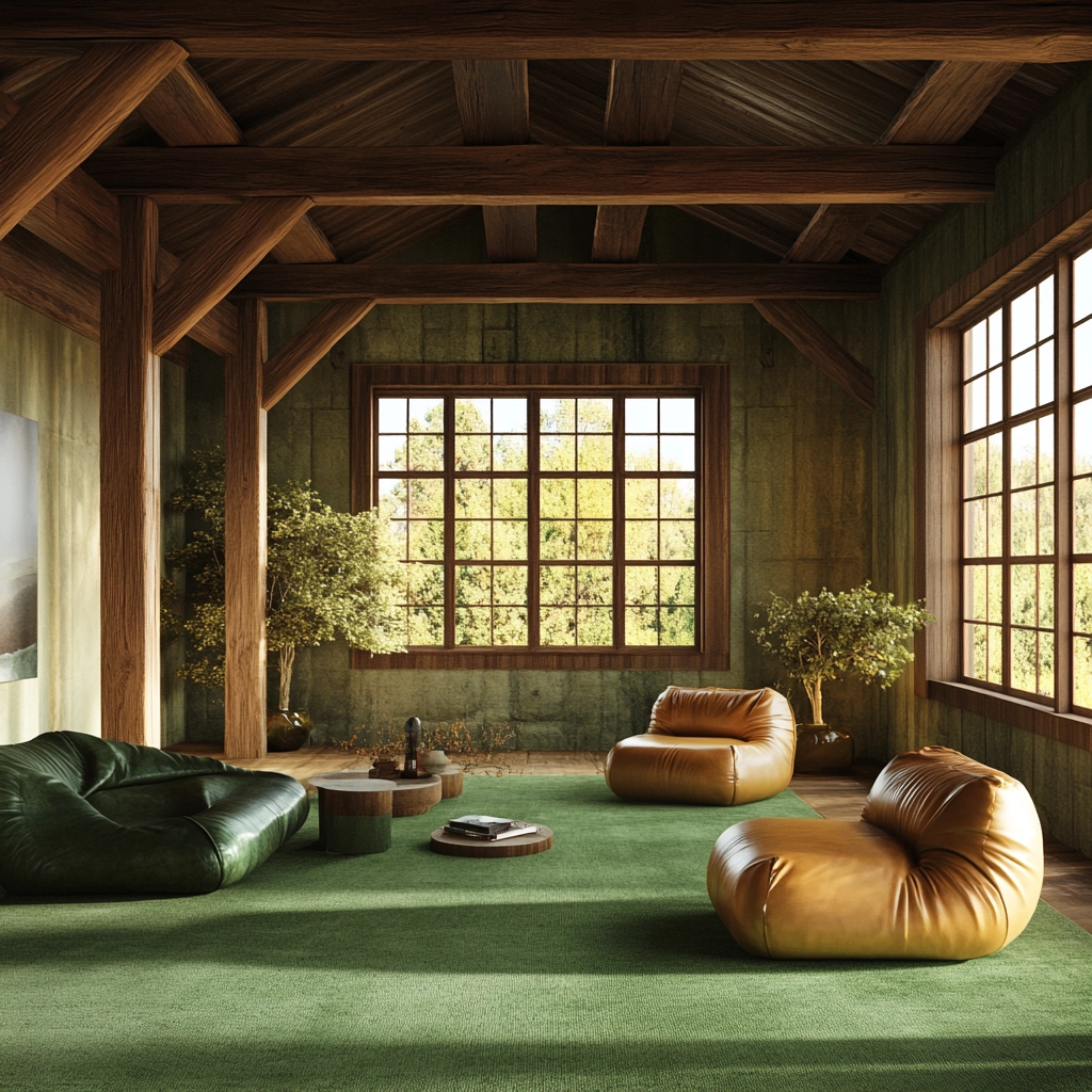 green carpet living room ideas 22