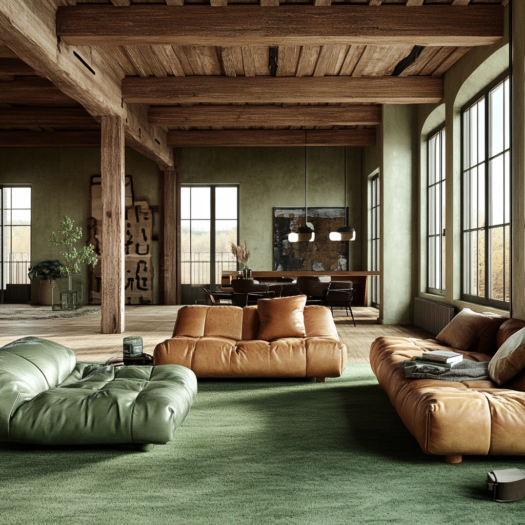 green carpet living room ideas 23