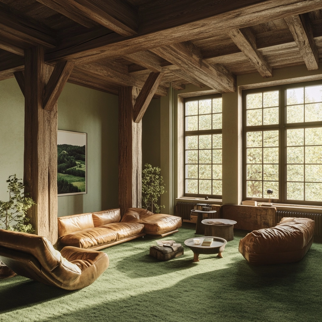 green carpet living room ideas 24
