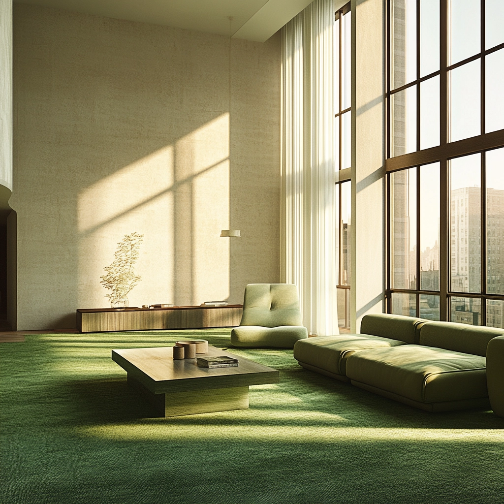 green carpet living room ideas 3