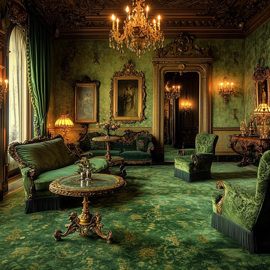 green carpet living room ideas 31