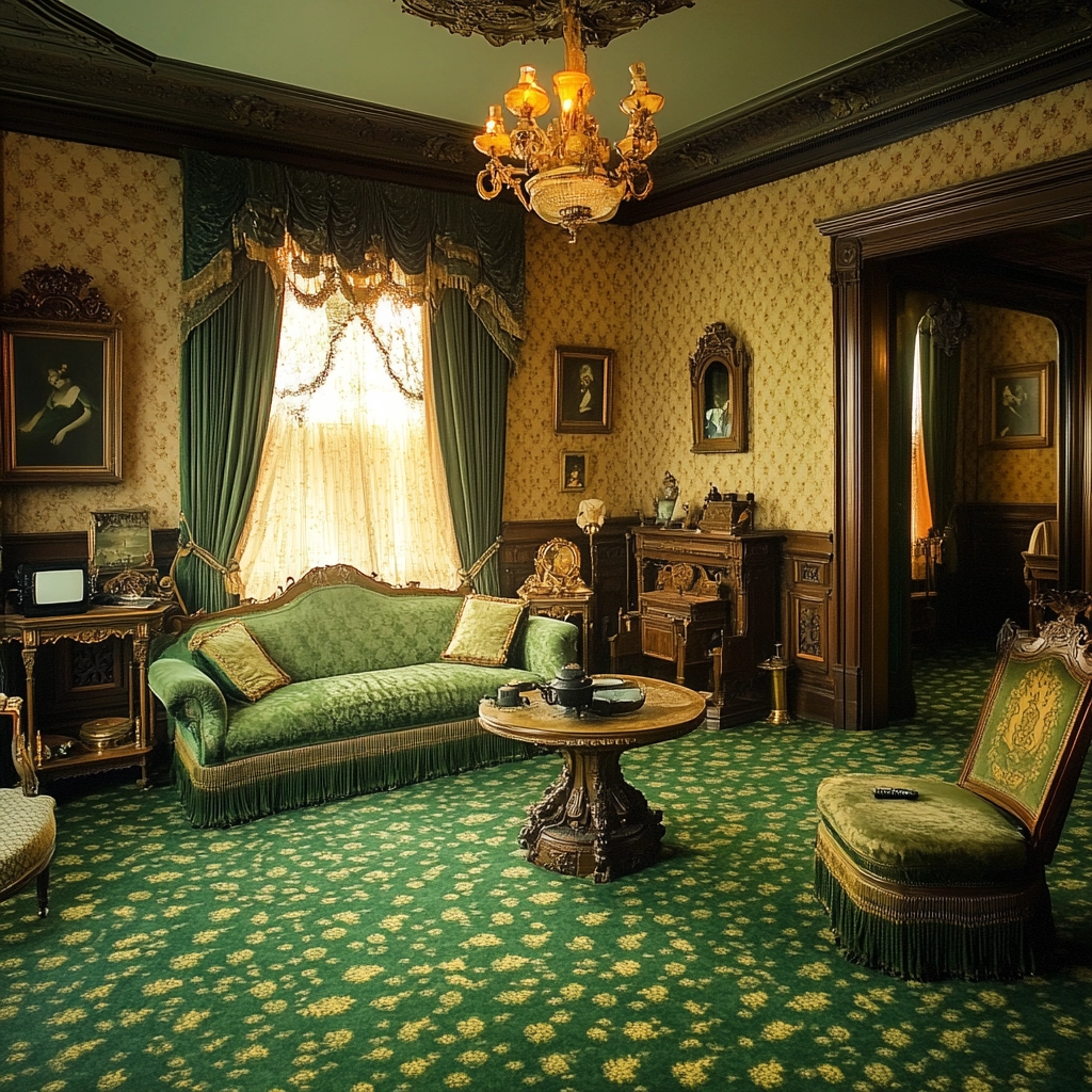 green carpet living room ideas 32
