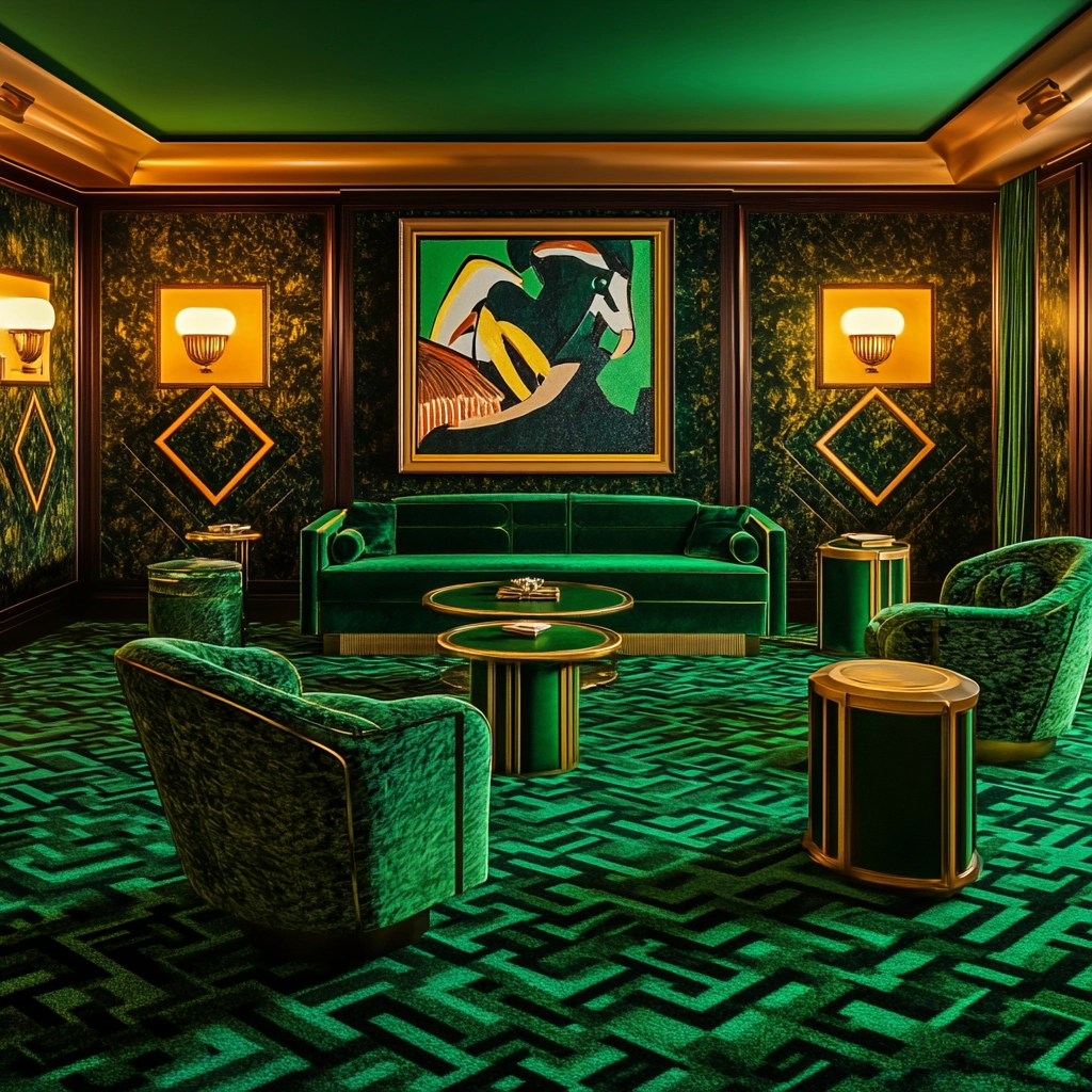 green carpet living room ideas 35