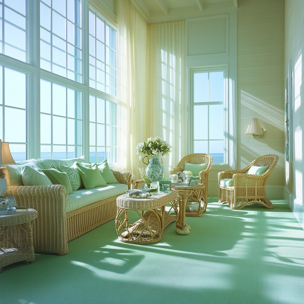 green carpet living room ideas 43