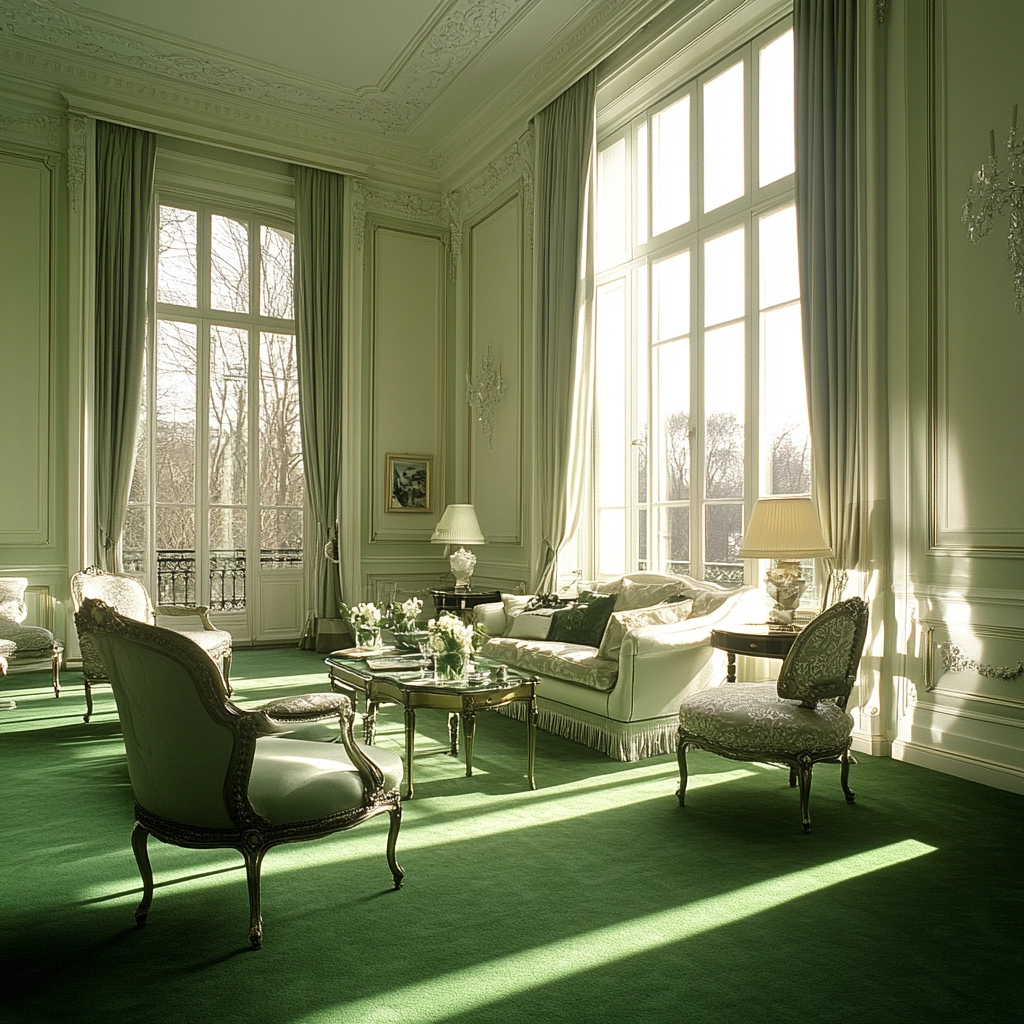 green carpet living room ideas 61