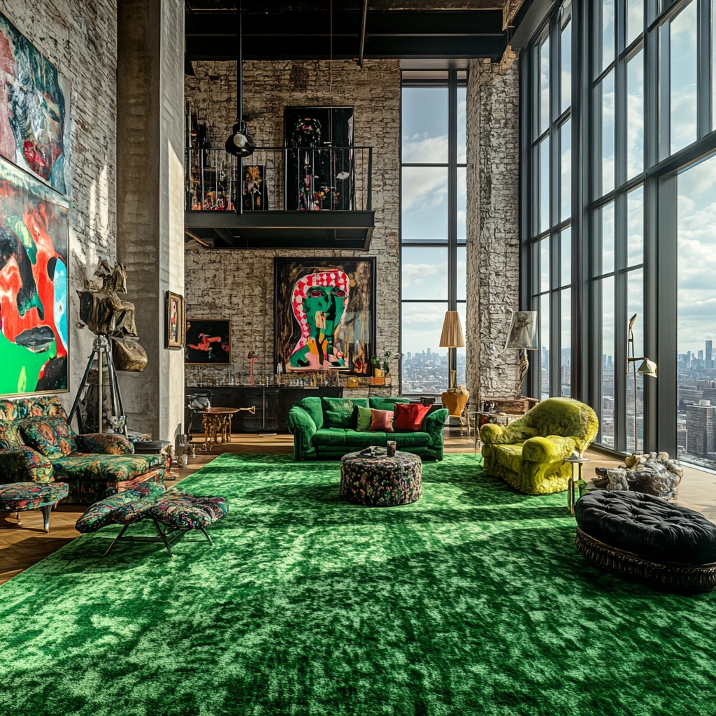 green carpet living room ideas 66