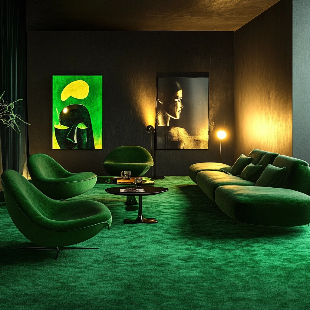 green carpet living room ideas 73